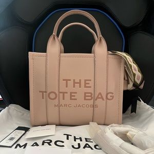 Marc Jacobs Mini Leather The Tote Bag - Rose Dust